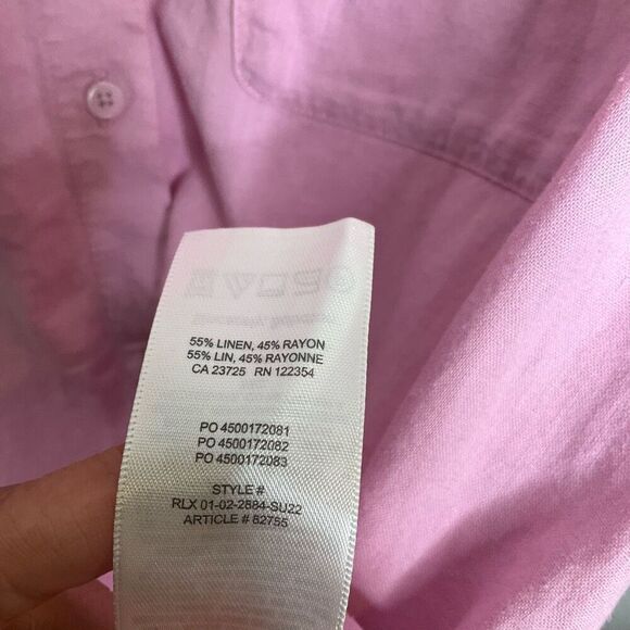 Babaton Linen Blend Button Down Shirt - Picture 5 of 5